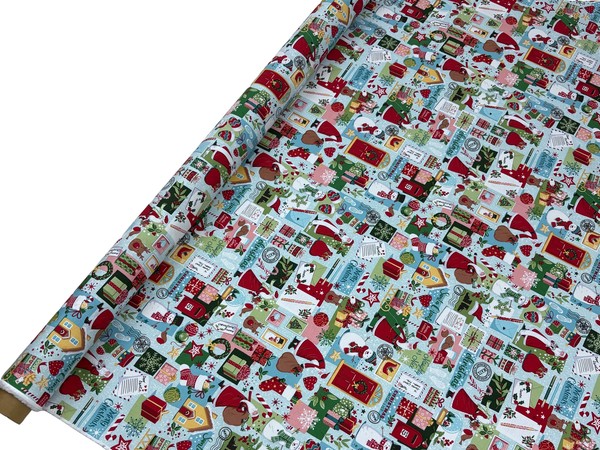 Christmas scenes Cotton