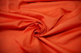 Orange Plain Poplin