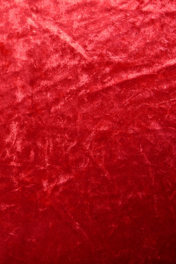 Strawberry Crushed Stretch Velvet