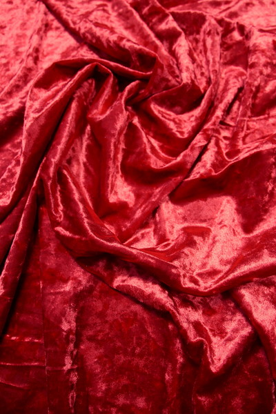 Strawberry Crushed Stretch Velvet