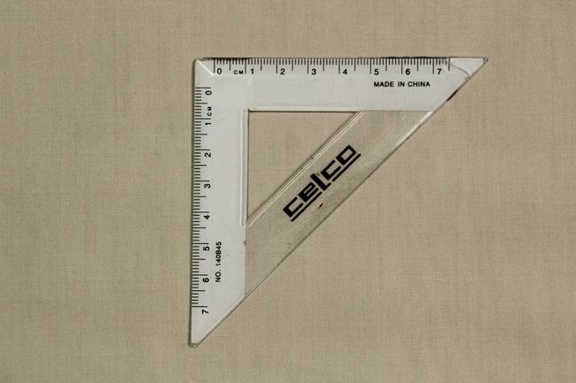 Beige Poly-Cotton Chintz