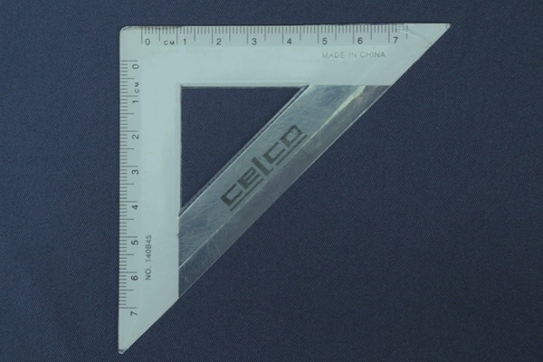 Deep Navy Polished Polycotton Drill