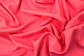Candy Pink Plain Rayon - Extra Wide