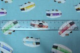 Retro Caravans Printed Cotton