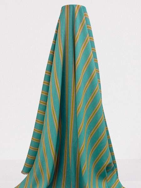 Viscose Mint Stripe