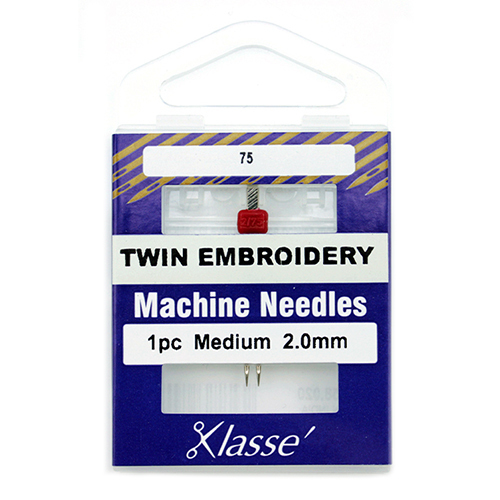 Size 75/2.0mm Twin Embroidery Machine Needle