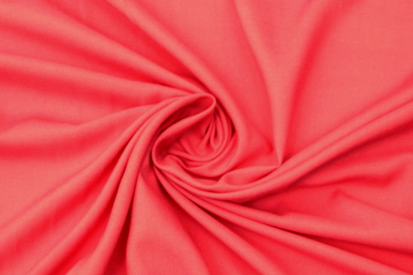 Candy Pink Plain Rayon - Extra Wide 