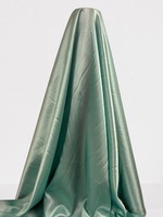 Blue Spearmint Satin Backed Crepe