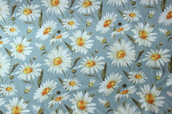 Soft Daisies Waterproofed & UV Coated Canvas