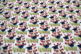 Pukeko Patch Printed Kiwiana Cotton