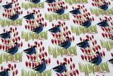 Pukeko Patch Printed Kiwiana Cotton