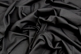 Black 100% Cotton T-Shirt Knit