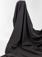 Dark Chocolate Brown Poly Viscose Serge