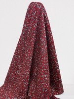 Red - Te Koripi Wae O Maui Design Kiwiana Cotton