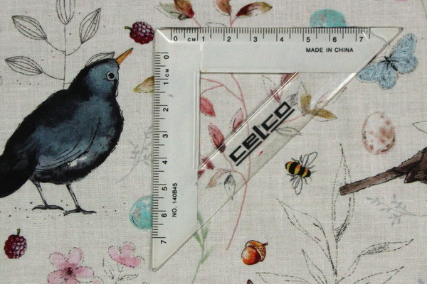 Bird-song on Cream Premium Printed Cotton