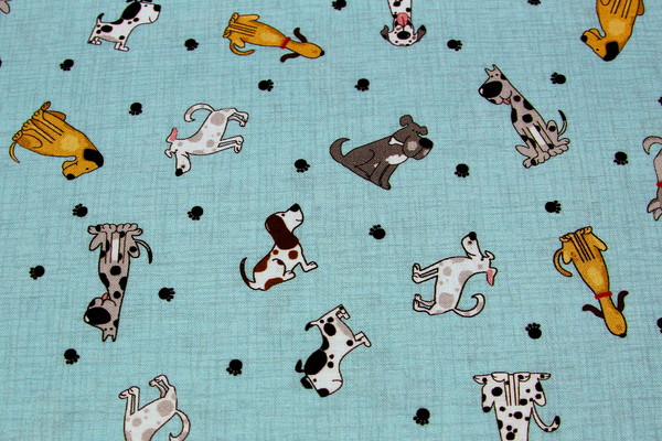 Canines Premium Cotton Print