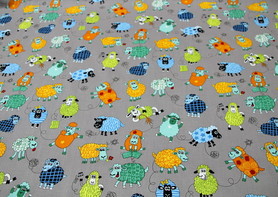 Sheep - Farm Friends Cotton Print