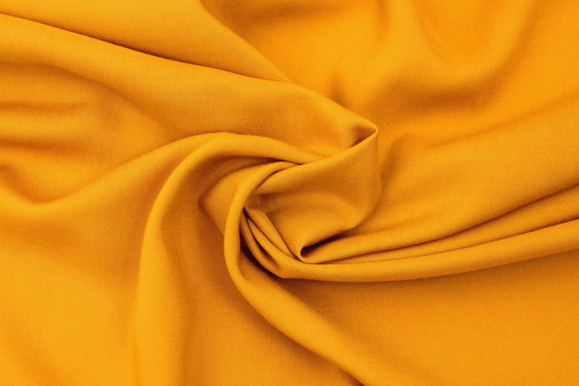 Mustard Plain Rayon - Extra Wide