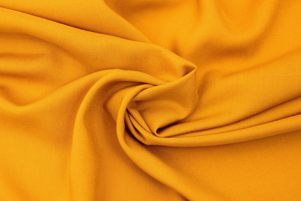 Mustard Plain Rayon - Extra Wide