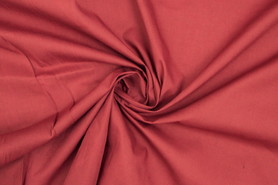 Burgundy Plain Poplin