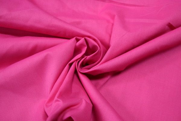 Plain Poplin - Fuschia