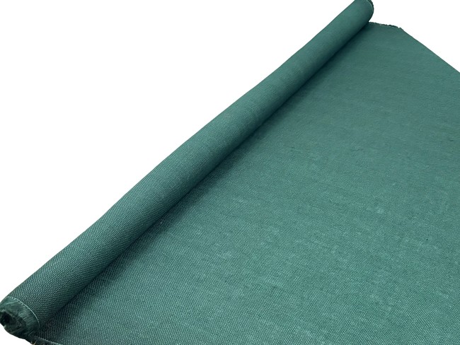 Bottle Green Plain Hessian