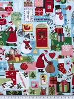 Christmas scenes Cotton
