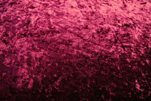 Deep Cranberry Crushed Stretch Velvet