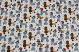 Poodle Party Printed Cotton