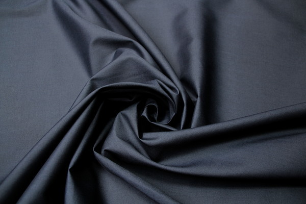Plain Poplin - Dark Navy