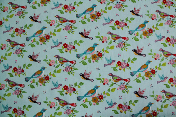 Sunshine (Bird) Premium Printed Cotton