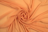 Peach Plain Chiffon
