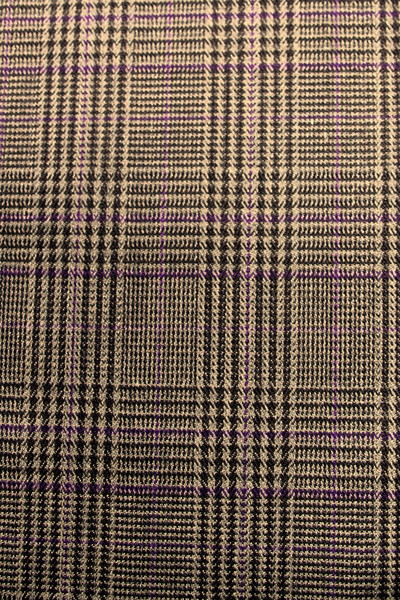 Brown with Purple Tweed Wool Blend