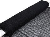 Black Abstract Floral Guipure