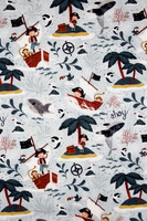 A Pirates Adventure Ahoy Me Matey Printed Cotton