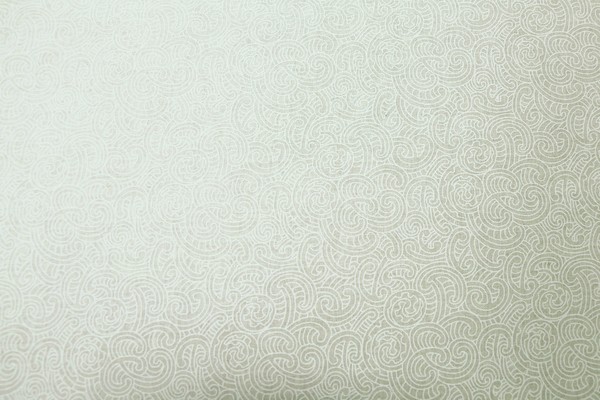 Cream Ponga Koru Design Kiwiana Cotton