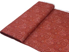 Desert Circles - Extra wide, 100% Cotton Backer