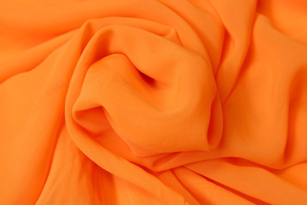 Simply Gorgeous Plain Chiffon - Orange
