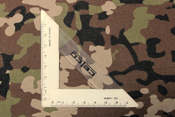 Olive, Browns & Black Splodge Camo Light-Drill
