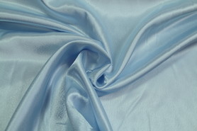 Pale Blue Satin Lining 