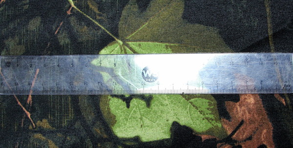 Leaves & Trees Dark Hunter Camo Polycotton Drill