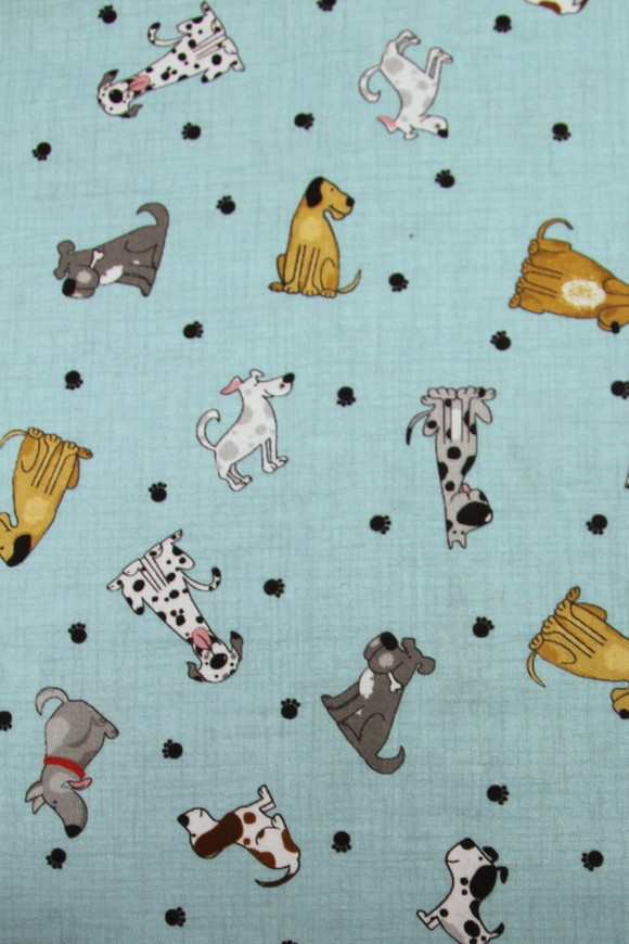 Canines Premium Cotton Print