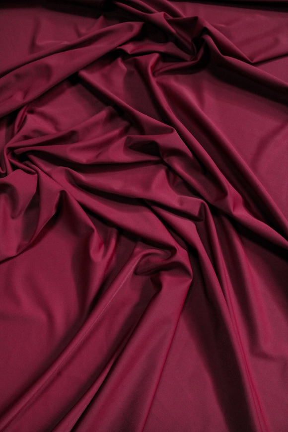 Burgundy Italian Swimwear Lycra