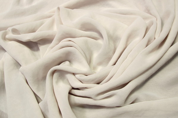 Pale Sand Plain Chiffon