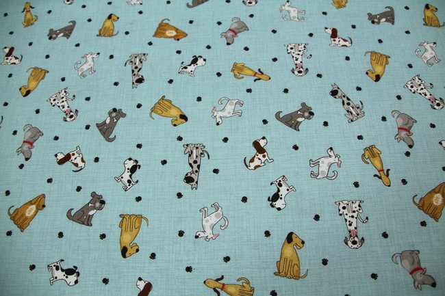 Canines Premium Cotton Print