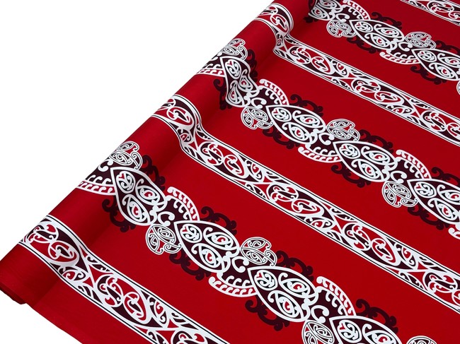 Red Traditional Designs of Aotearoa