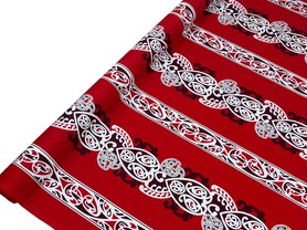 Red Traditional Designs of Aotearoa