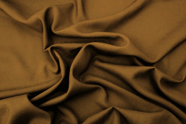 Khaki Plain Rayon - Extra Wide