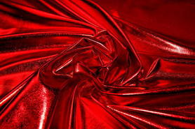 Red Foil Lycra Knit
