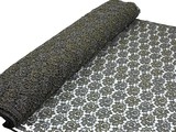 Gold & Silver Floral Sparkle Guipure